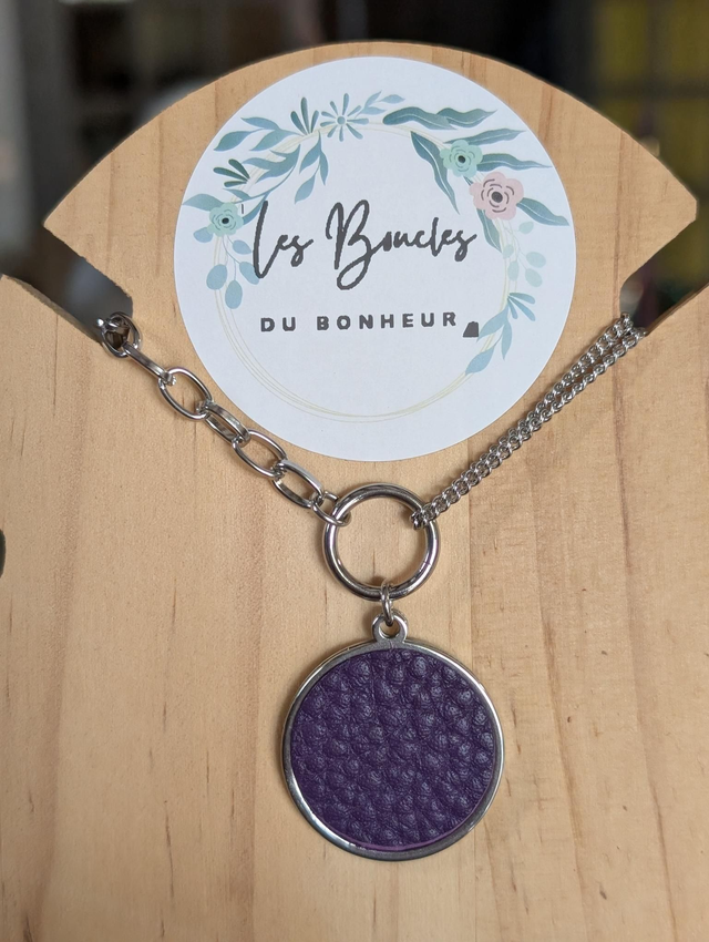 Collier 1 violet 