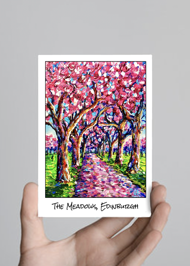 X10 Postcards -  The Meadows, Edinburgh (40p per unit)