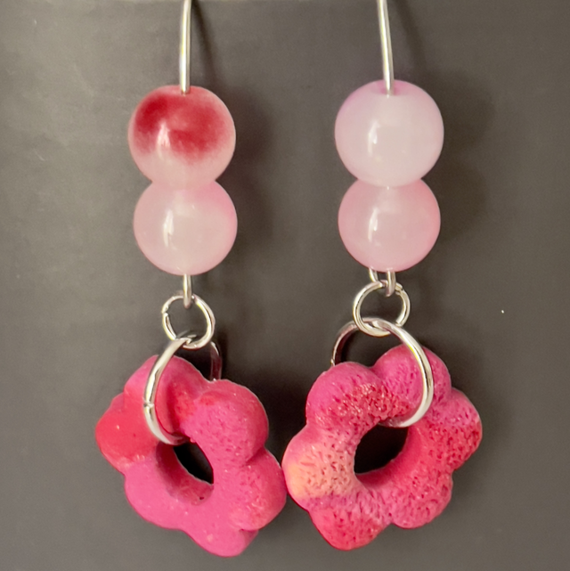 BO7 - Boucles d’oreilles résine 