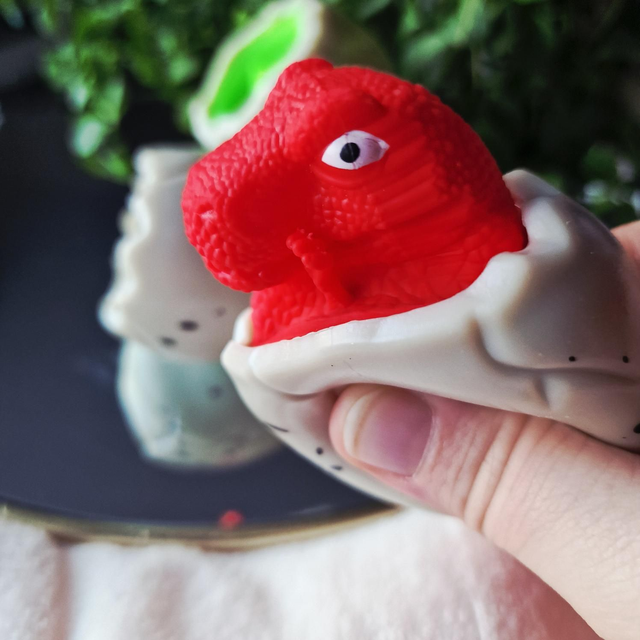 Pop up fidget dinosaur 