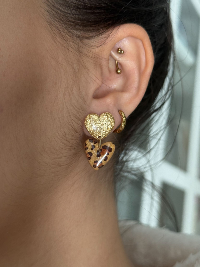 Boucles d’oreilles Cœurs