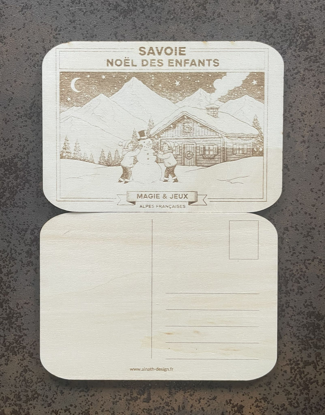 Cartes postales - L'hiver au sommet