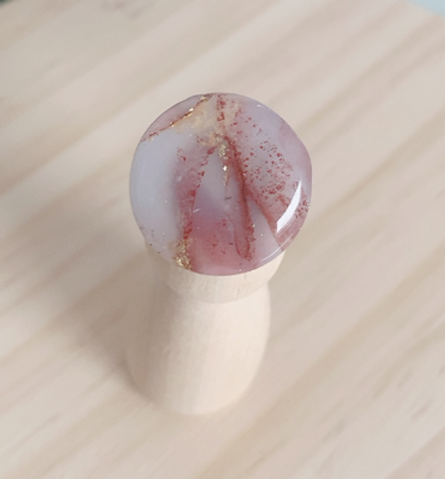 Bague" Effet Marbre "