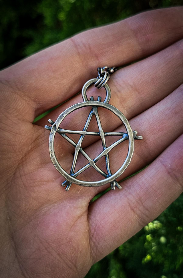 Pendentif Magie Pentacle - Spooktober