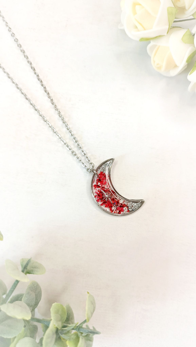 LUNÖÖ Argenté - Rouge Capucine