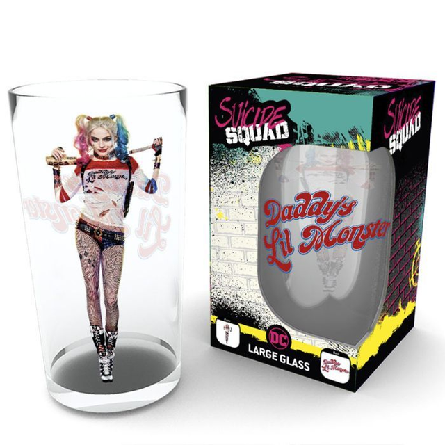 DC Comics: Harley Quinn Daddy’s L’il Monster Glass