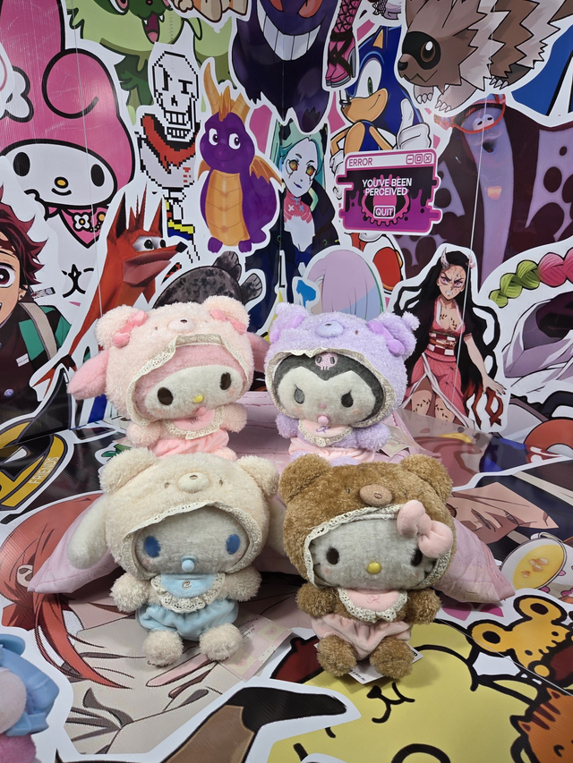  Sanrio Baby Plushies 