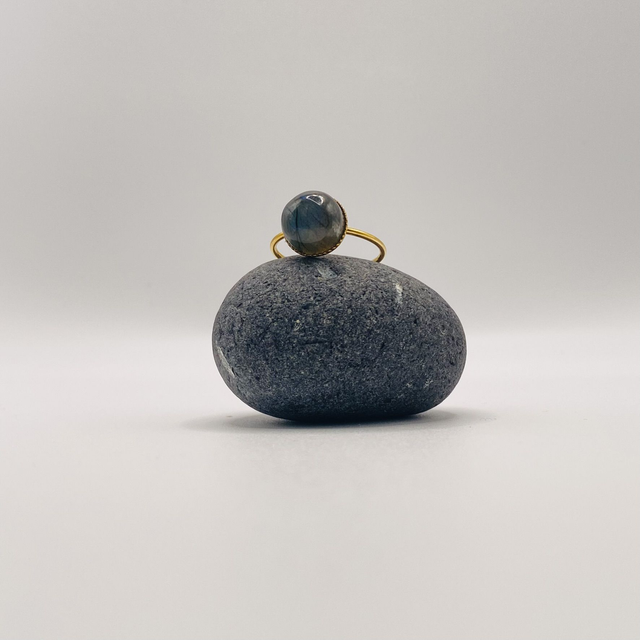Bague Louise - labradorite