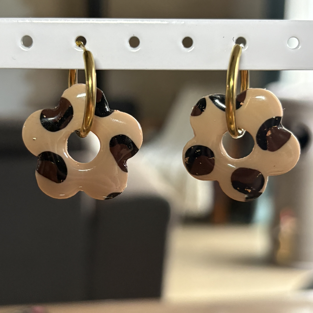 Pampilles MIA sans créoles - Léopard