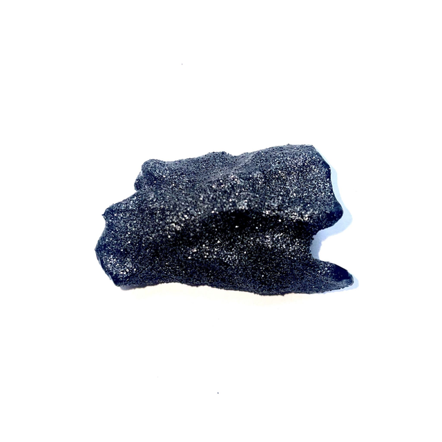 'black glitter' hairclip