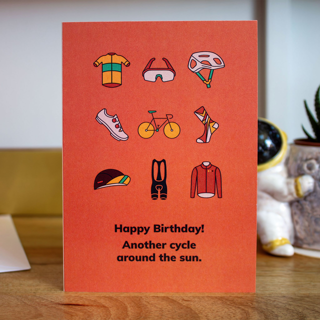 Cycling Lover Birthday Card