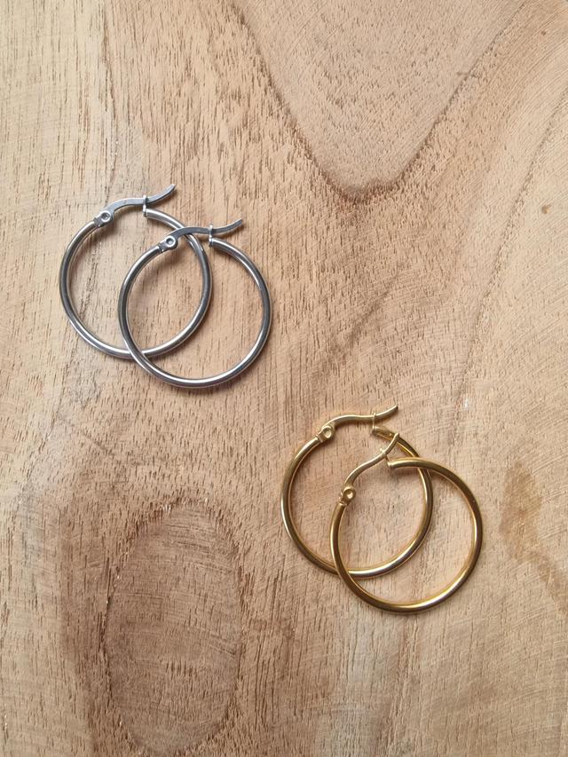 Boucles Big dorées