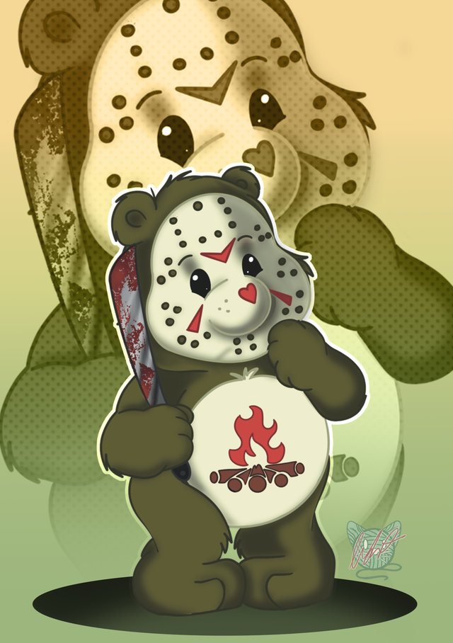 Jason-Bear A5 Print