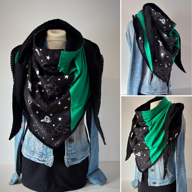 Maxi Chèche E291 Patchwork double Été