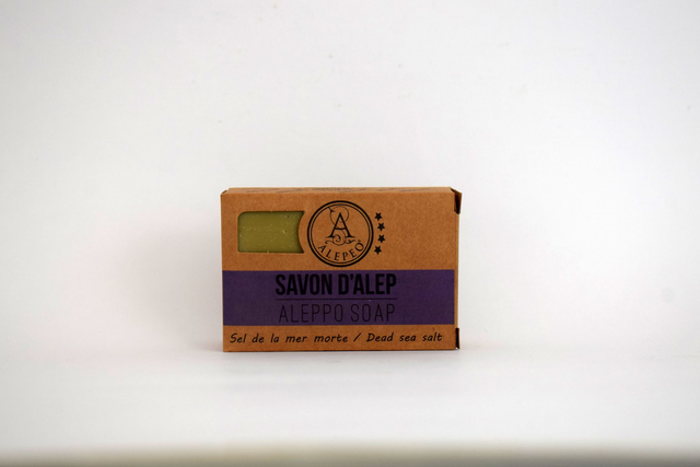 Savon d'Alep Exfoliant Sel de la mer morte