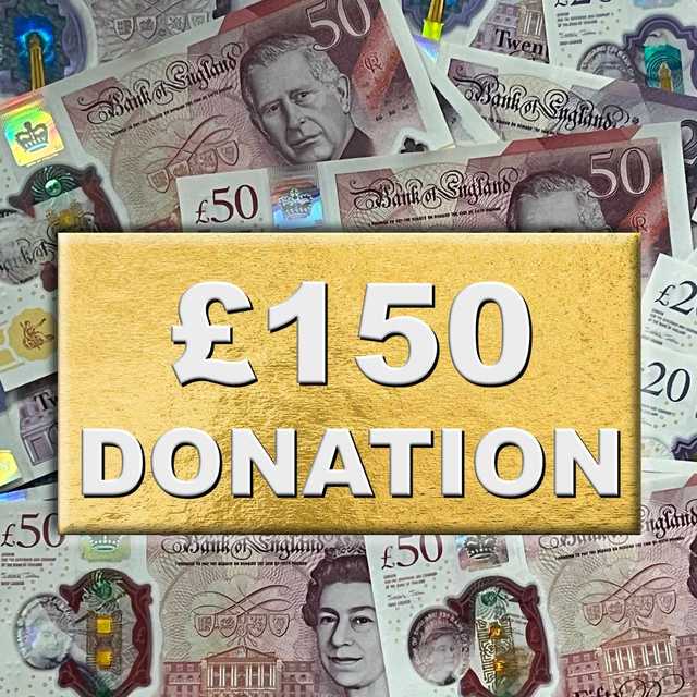 Donation £150 