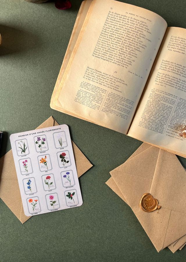 Carte bonus, &quot;L&#039;herbier florissant&quot;