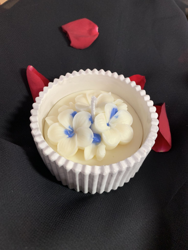 Bougie parfumée au Monoï