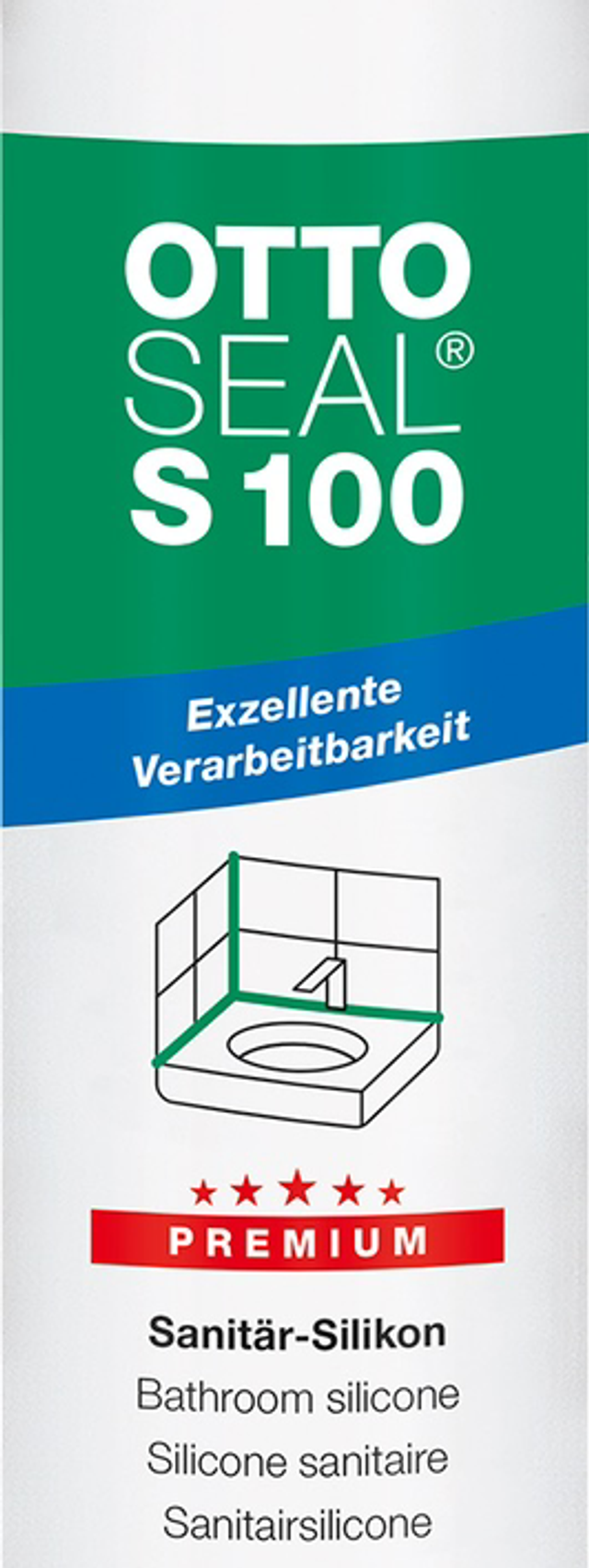 Premium Sanitärsilikon S100