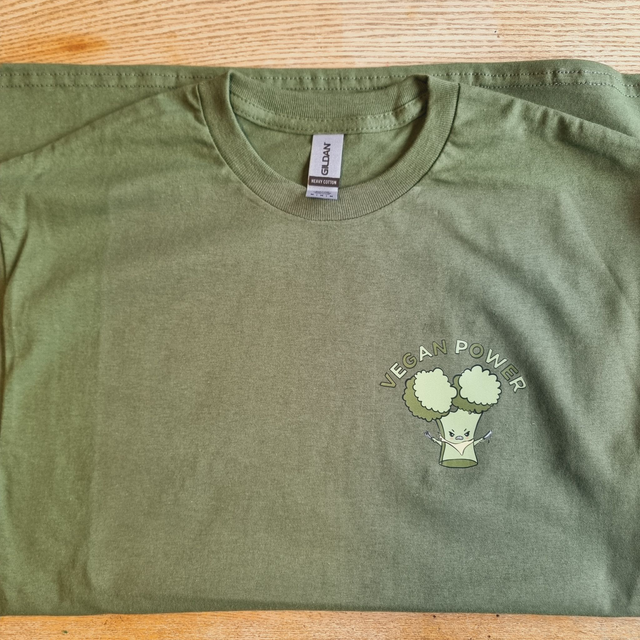 'Vegan Power' T-Shirt