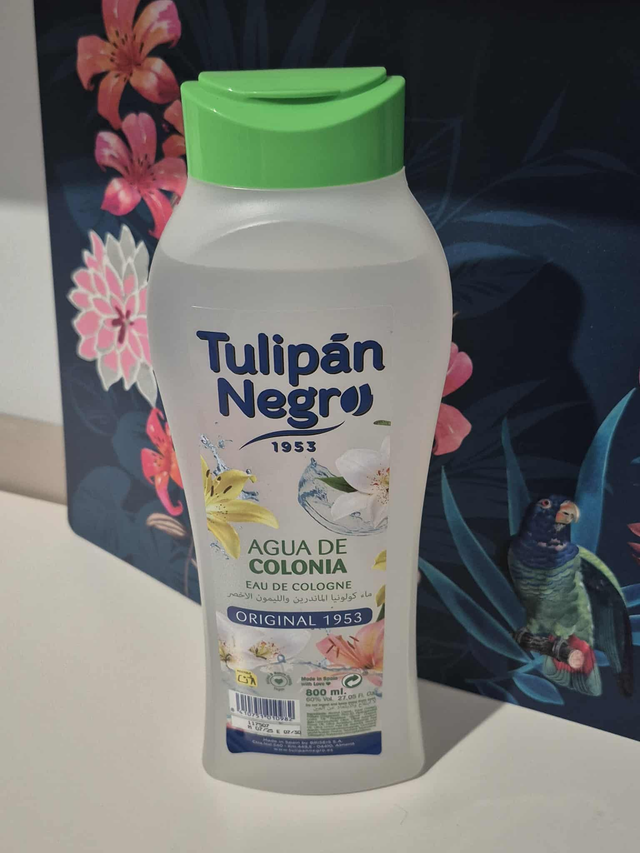 EAU DE COLOGNE MANDARINE et LIME 800ML. TULIPAN NEGRO