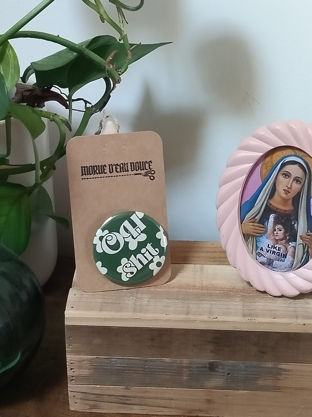 Badge &quot;Oh shit&quot;