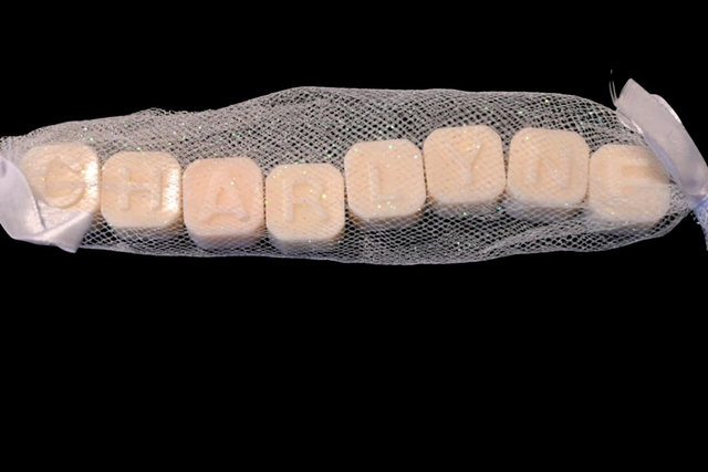 Prénom personnalisable en lettres parfumées