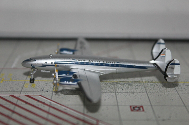 South African Airways L-749 (ZS-DBR), 1:400