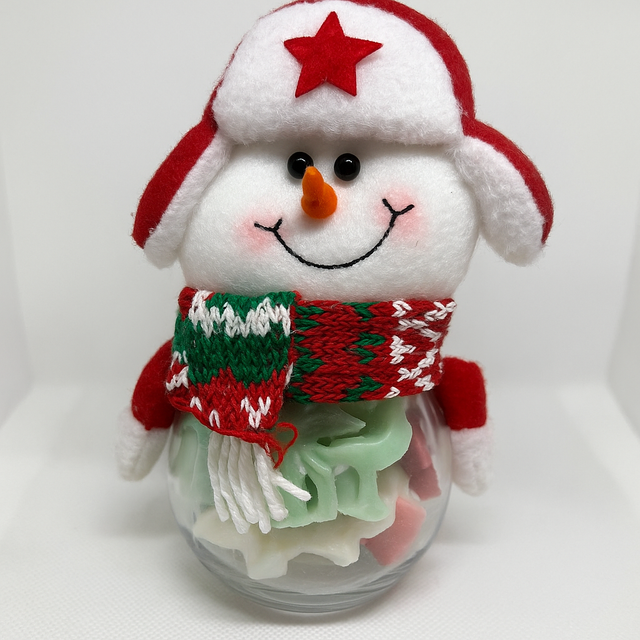 Snowman Wax Melt Tub 