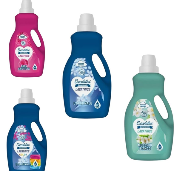 COCCOLATEVI DETERSIVO/VARIE FRAGANZE-36LAV.