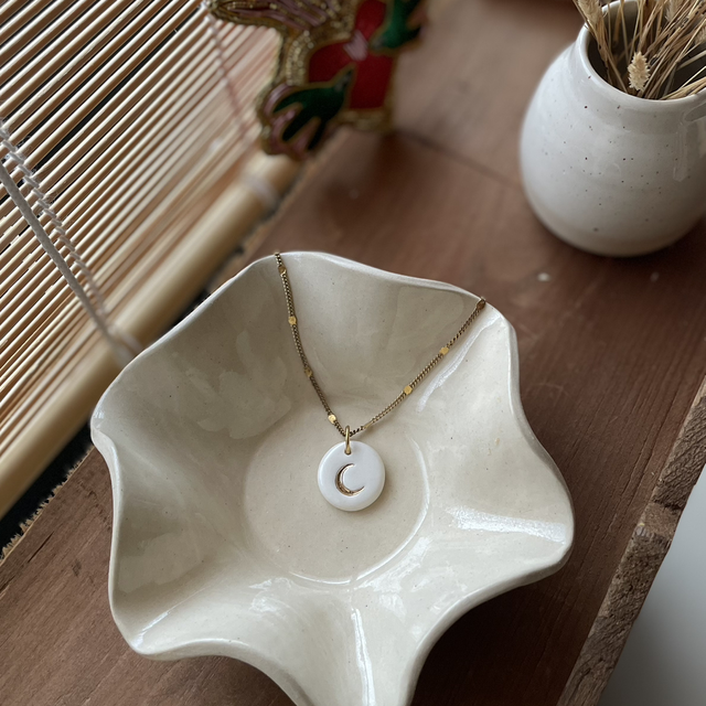 Médaillon Grigri • rond • Lune 🌙