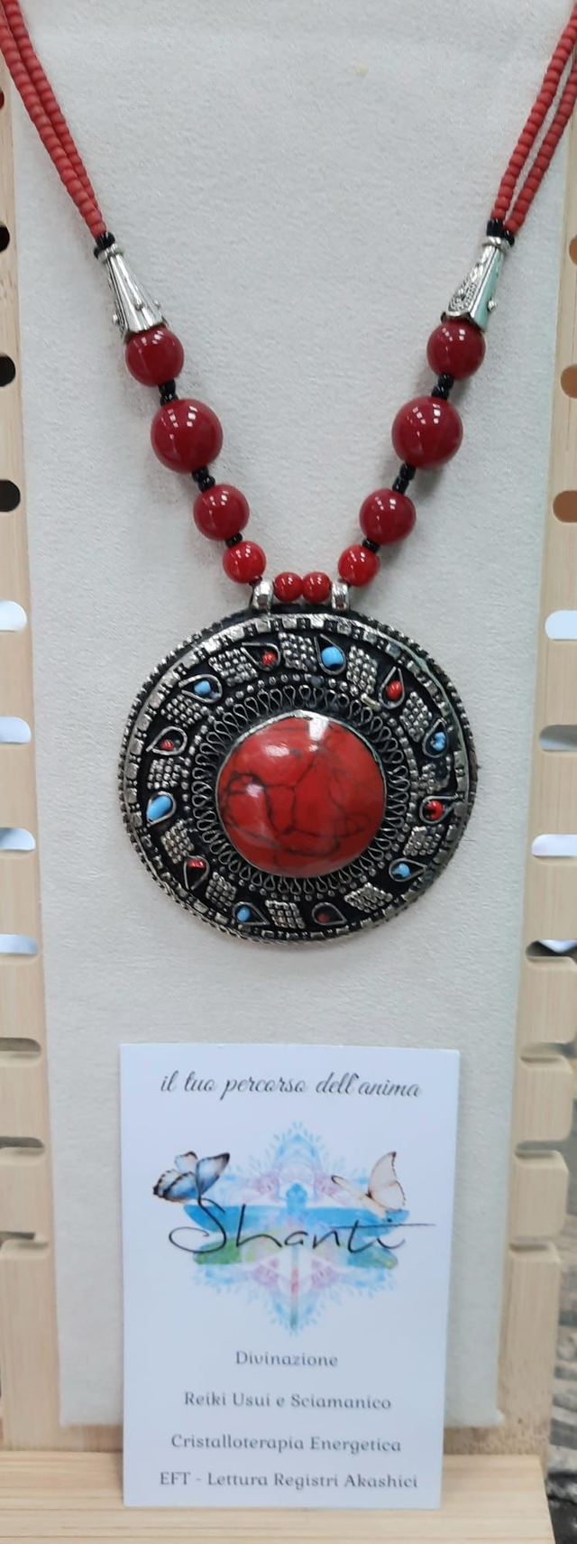 Collana artigianale indiana