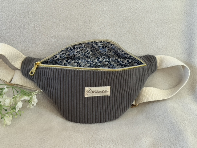 Sac banane Anthracite 