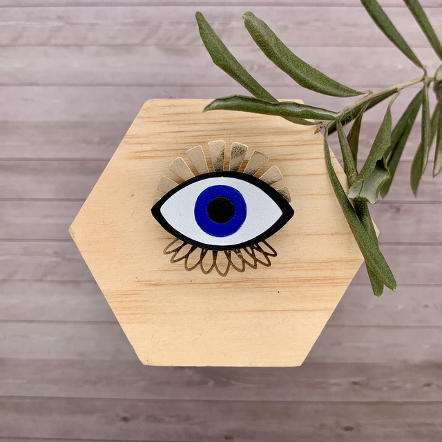 Broche &quot;Oeil Protecteur&quot;