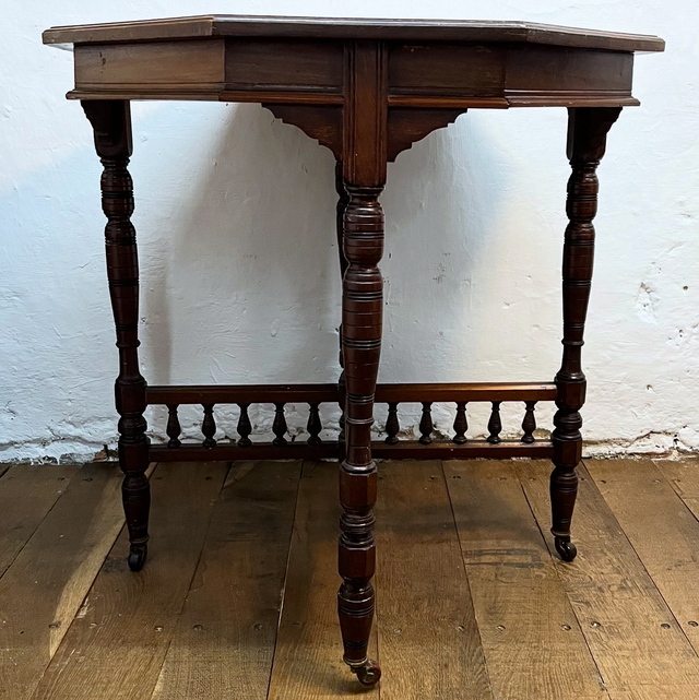 A Mahogany Octagonal Aesthetic Movement Occasional Table Circa 1900