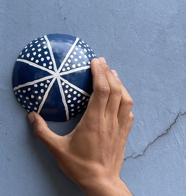 Applique en métal - Lune