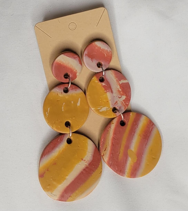 Polymer Clay multicolored [desert earth] 2