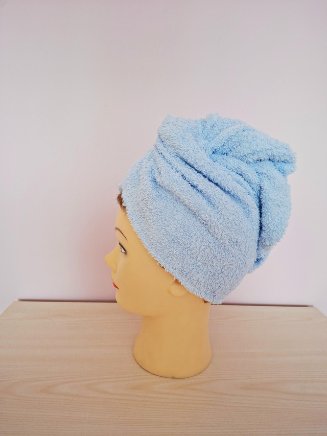 Turban serviette pour cheveux
