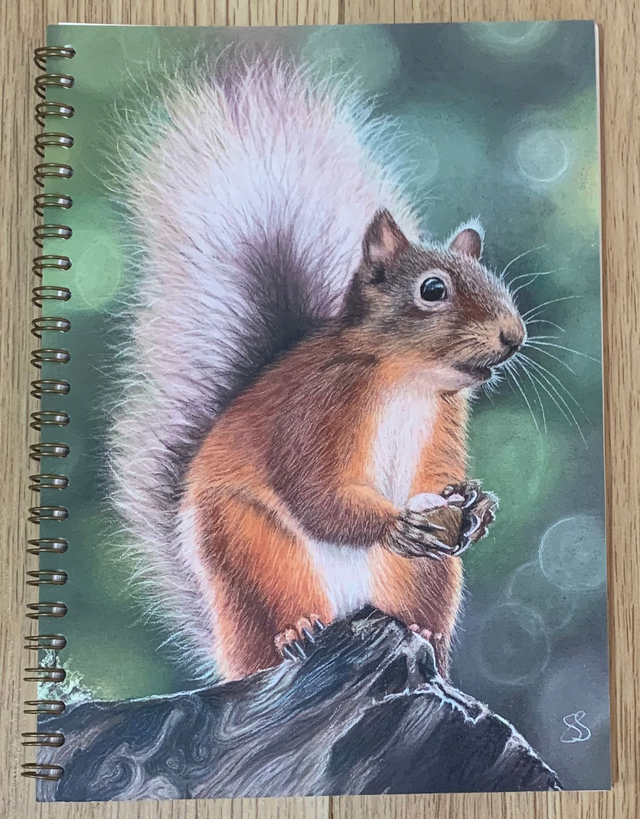 2026 Diary - Red Squirrel - A5