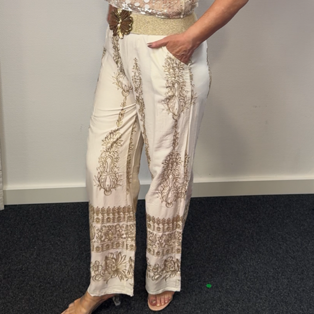 H2 Hose Boho Creme/Gold