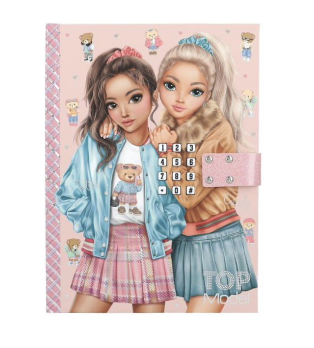 TOPModel Journal sonore à code secret TEAM TEDDY