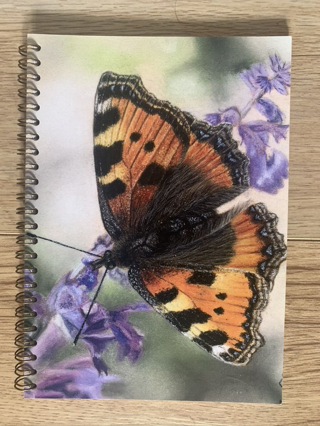 2026 Diary - Tortoiseshell Butterfly - A5