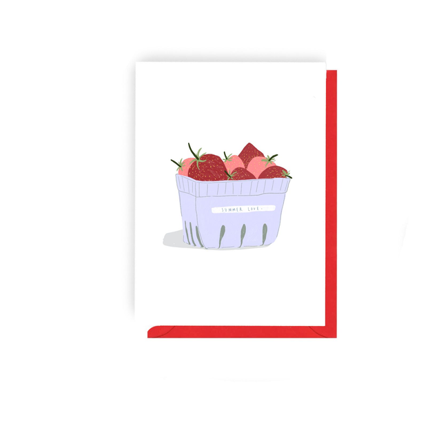 Summer Love - Illustrated Love Card