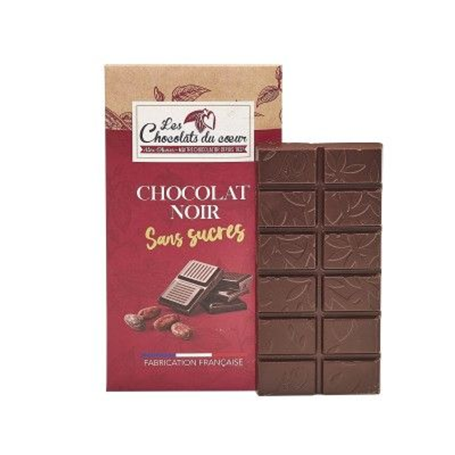 TABLETTE CHOCOLAT NOIR SANS SUCRES