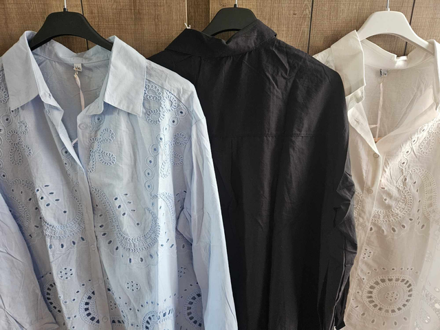 Chemise Melie noir L/XL 