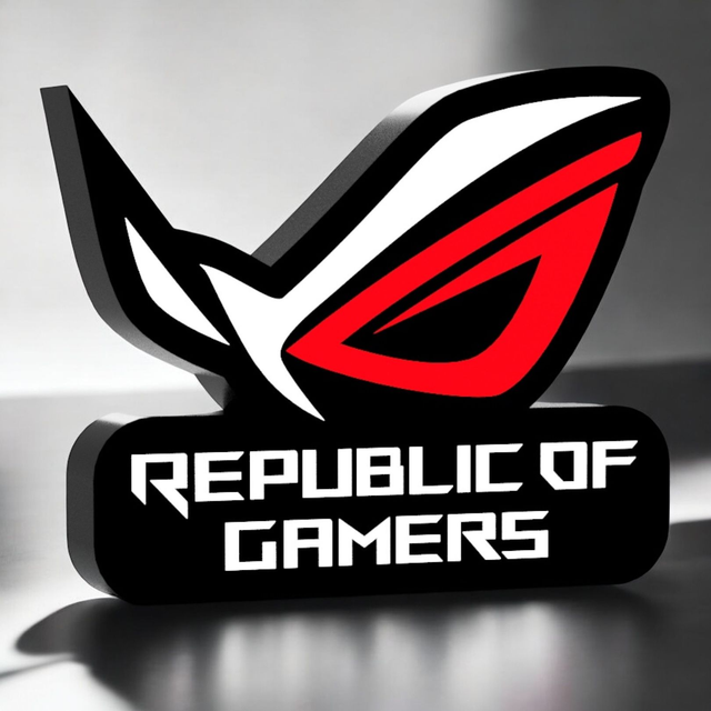 Lampe 3D Republic of Gamers LED - Illumine ton setup comme un pro !