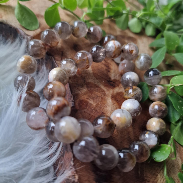 Auralite 23 10mm Beaded Bracelet 