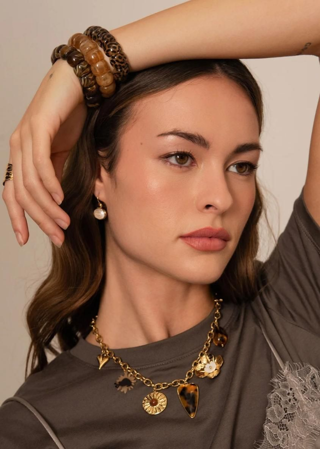 Bracelet Olivia en acétate 