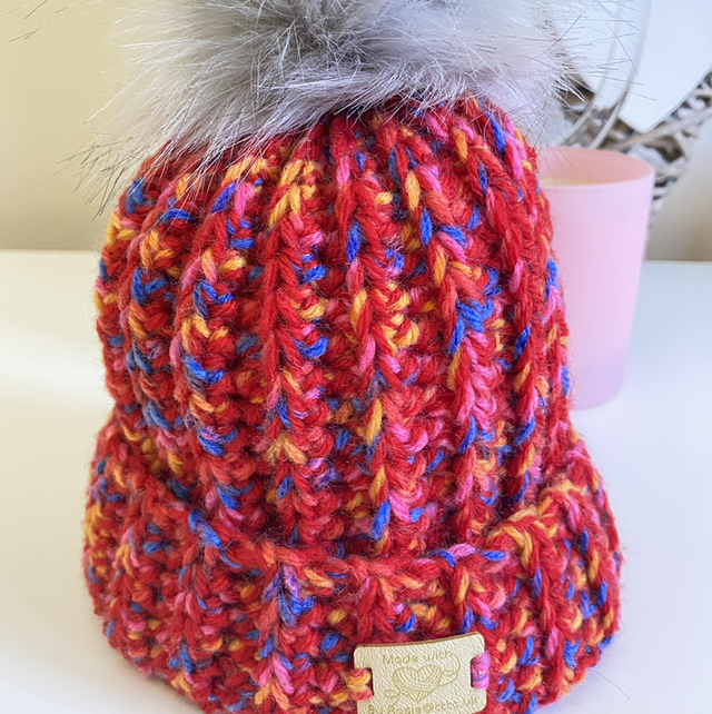 Handmade Crochet Beanie - Rainbow Range
