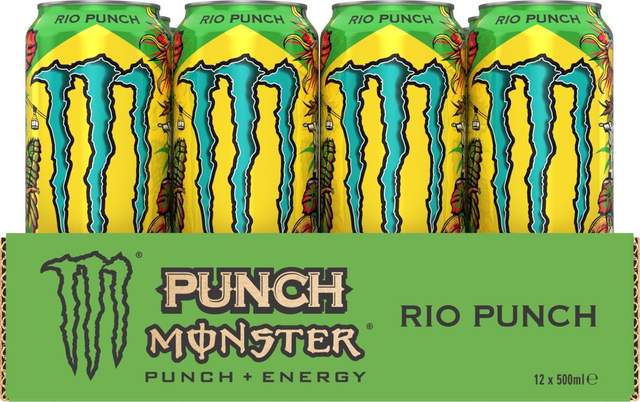 DPG Monster Energy Rio Punch Ds. 0,5l (12 x 0,5 L)